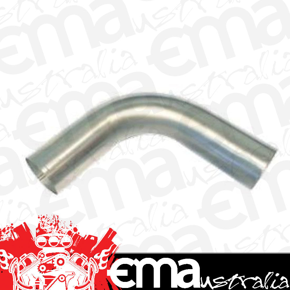 Aeroflow AF9503-2500 304 S/S Bend 90 Deg 2-1/2" O.D1.5mm (.059") 150mm / 6" Leg