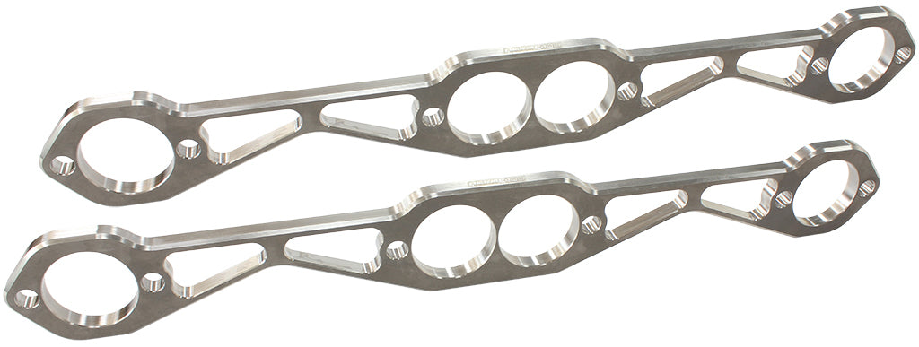 Aeroflow AF9551-1000 SBC Header Flanges Set 1-5/8" Round Port 1.63"