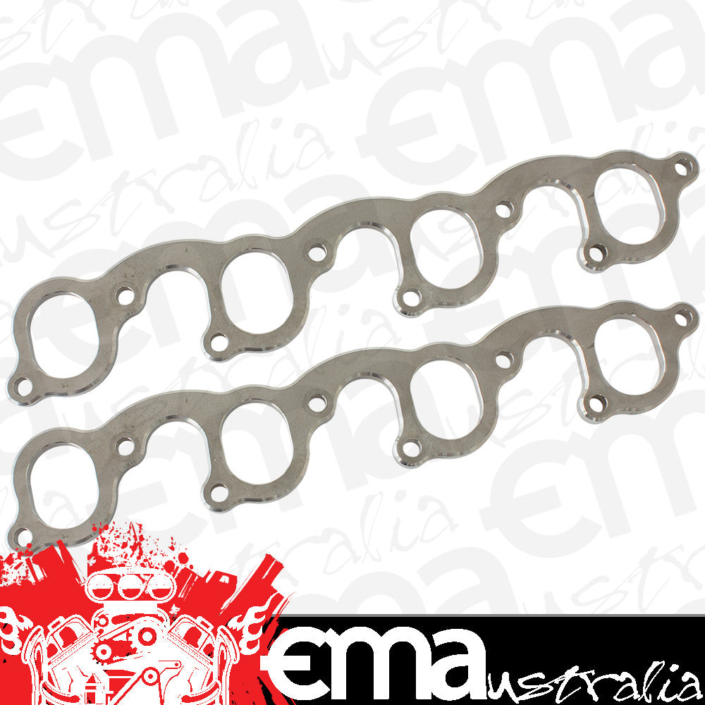Aeroflow AF9551-1008 Ford 302-351C Header Flanges 1-7/8" Oval Port