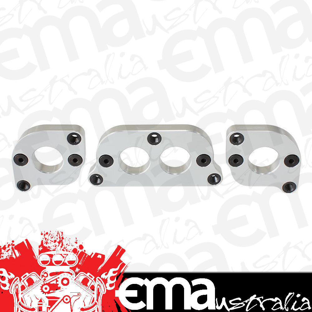 Aeroflow AF9551-1011 SBC Aluminium Adapter Kit Use Large Pipe - Std Pattern Head