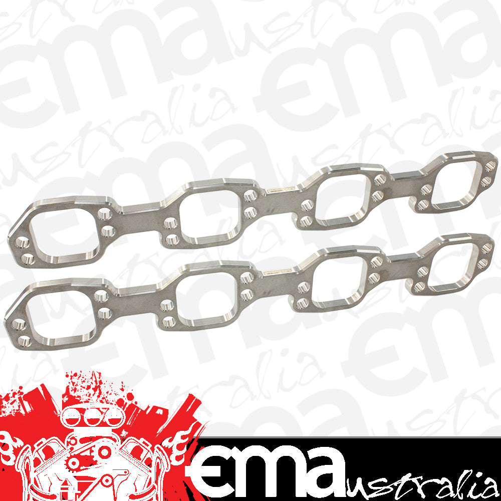 Aeroflow AF9551-1015 Ford 289-351W Header Flanges 2" Square Port Victor Jnr