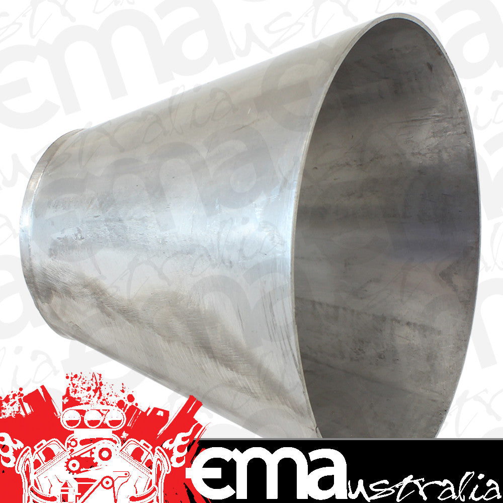 Aeroflow AF9588-2550 304 Transition Cone 2.5-5" Stainless Steel 4" Length