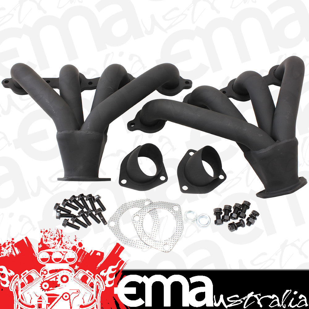 Aeroflow AF9599-1001 GM LS Block Huggers Natutral Steel Finish