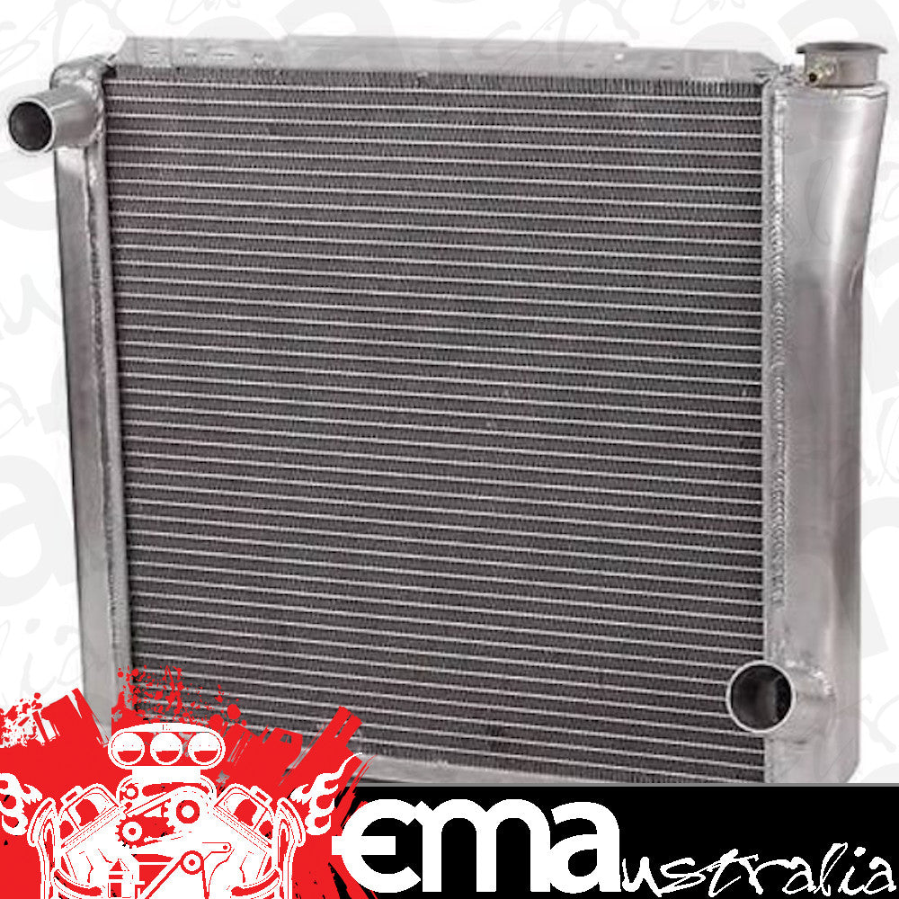AFCO AFC80100N Universal Fit Cross Flow Radiator Gm Style 22" x 19" Lh In/Rh Out