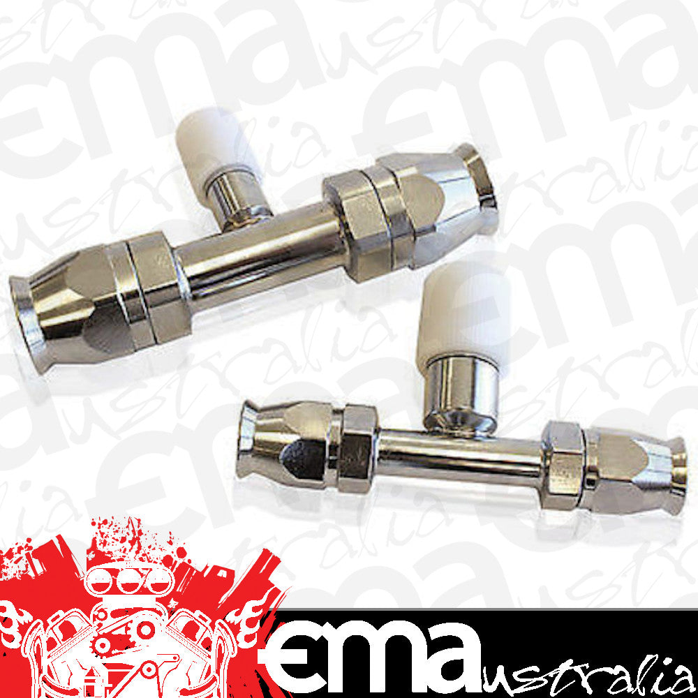 Aeroflow AFFCE-10B -10 Airconditioning Fitting with Charge Port Straight