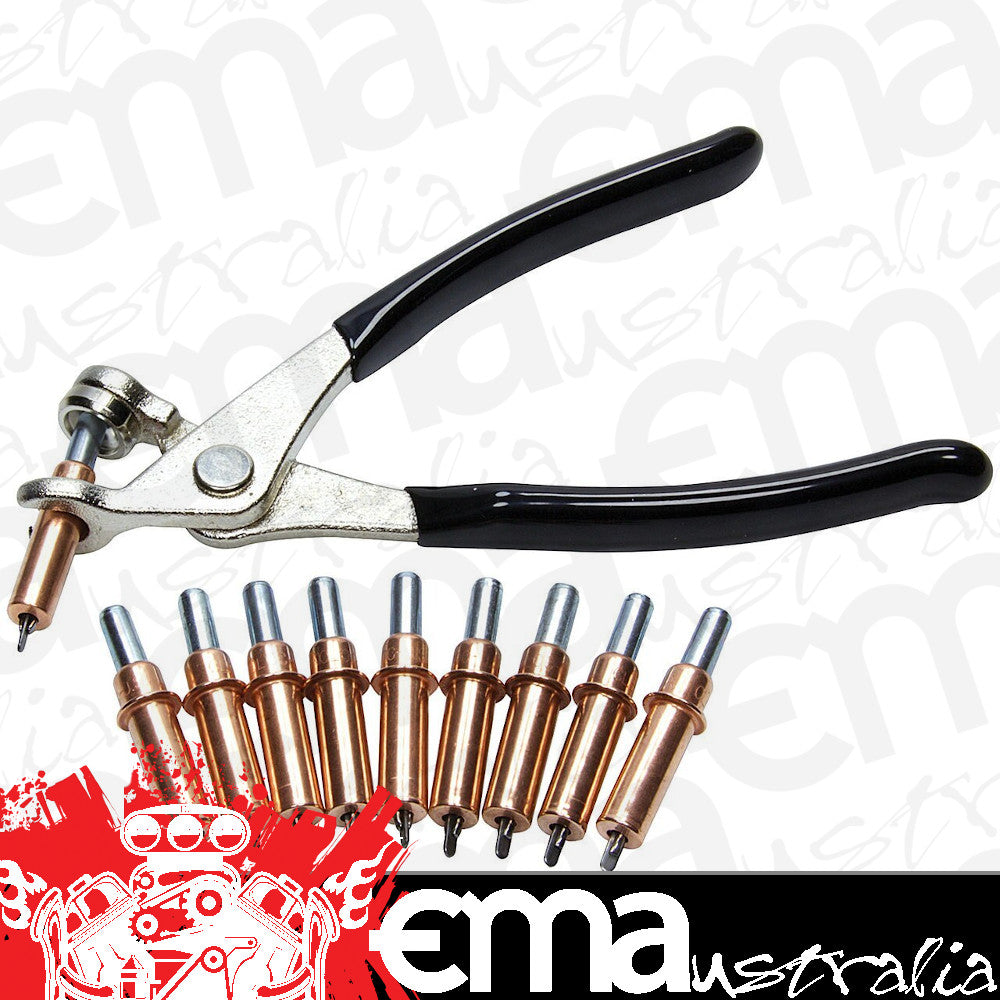 ALLSTAR PERFORMANCE ALL18221 Cleco Plier and Pin Kit with 1/8in Pins
