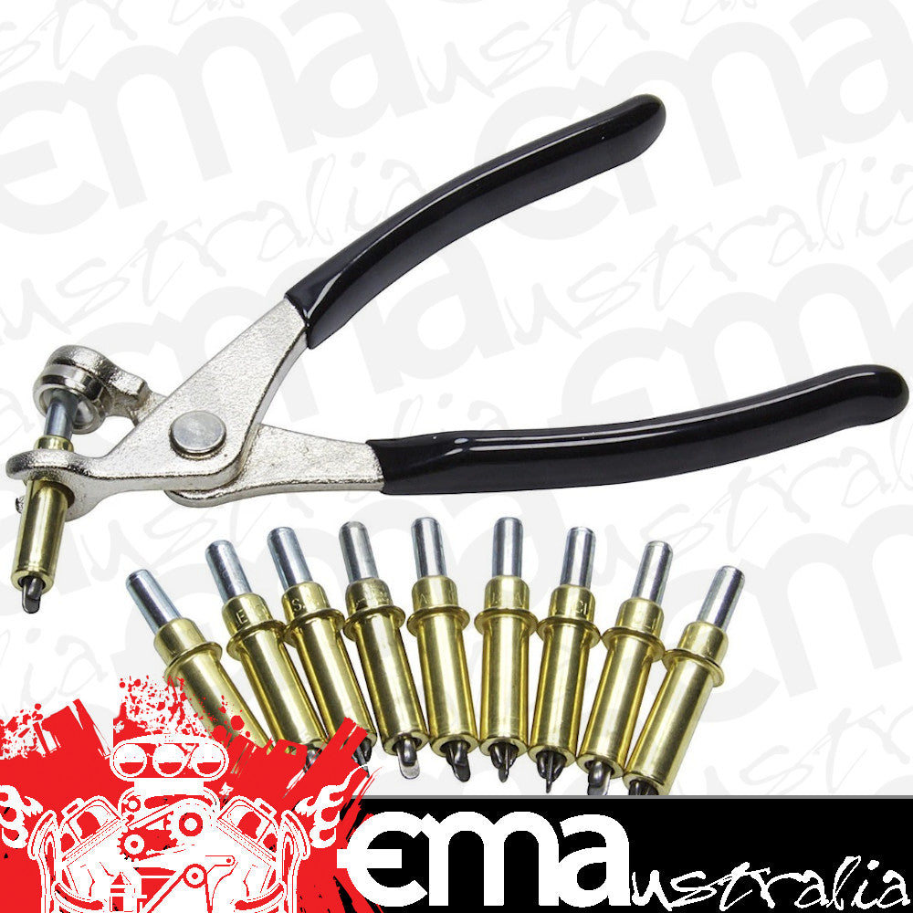 ALLSTAR PERFORMANCE ALL18225 Cleco Plier and Pin Kit with 3/16in Pins