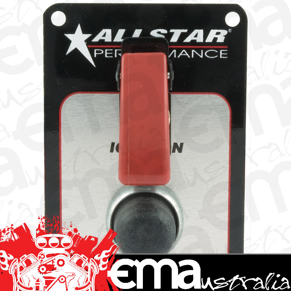 ALLSTAR PERFORMANCE ALL80141 Switch Panel One Switch w/Flip Cover