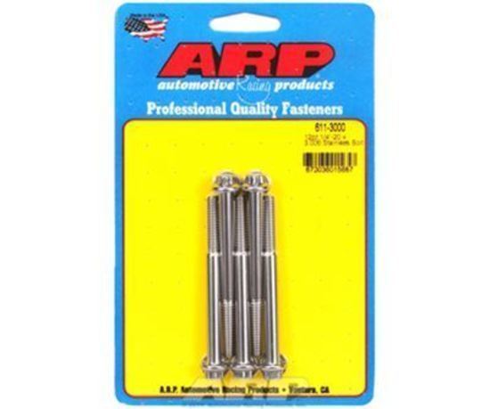 ARP Fasteners AR613-1750 5-Pack Bolt Kit, 12 PT Head S/S (3/8" UNC x 1.750" UHL with 3/8" Socket Head)