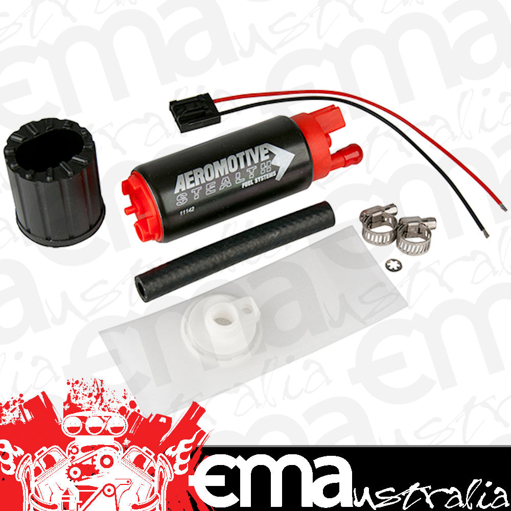 340 Stealth In-Tank Fuel Pump (With Offset Inlet, In-line with outlet) (ARO11142)