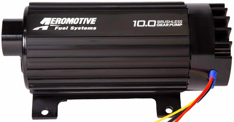 Aeromotive 10GPM Brushless Spur Gear Fuel Pump with True Variable Speed Control, In-Line 11198