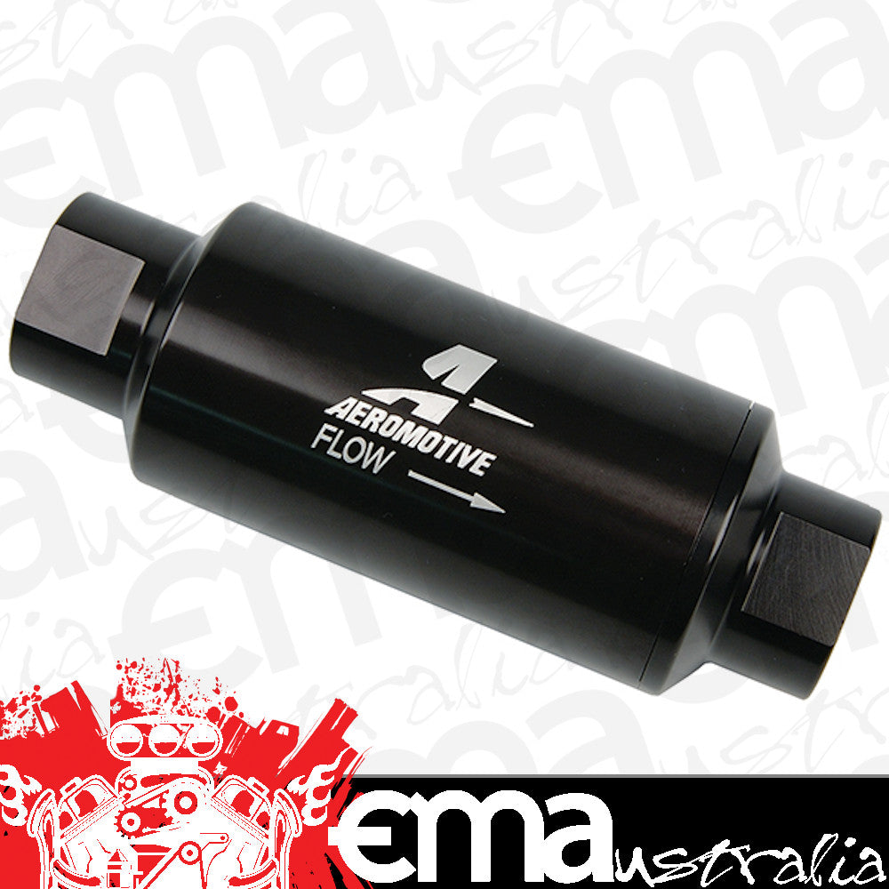 Aeromotive 100 Micron, ORB-10 Black Fuel Filter 12324