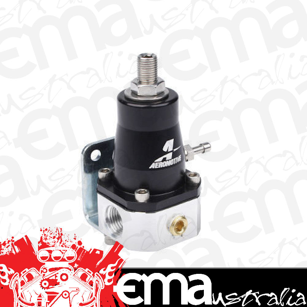 Aeromotive Fuel System ARO13129 Compact EFI Regulators - Silver / Black 13129