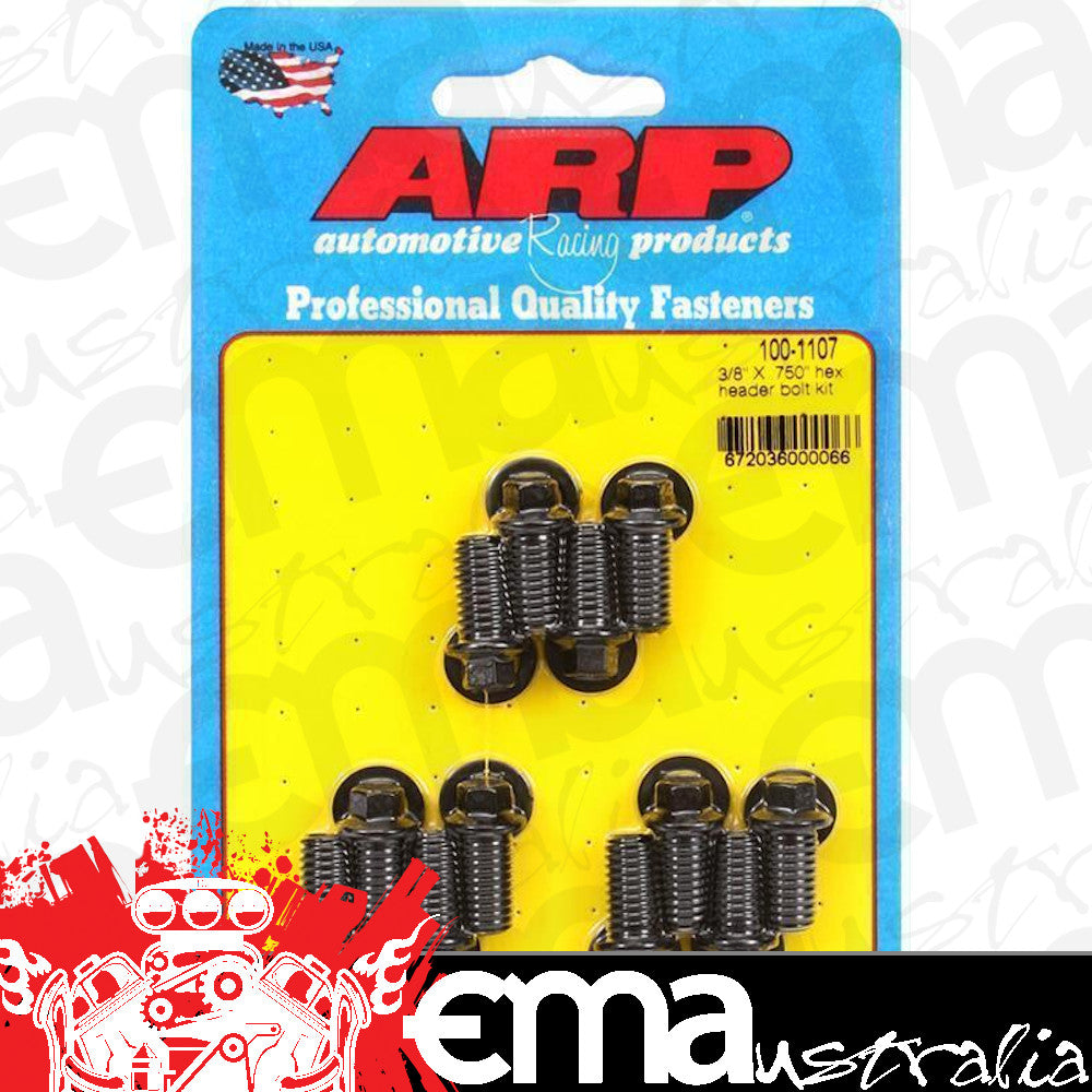 Universal 100-1107 3/8 X.750" Hex Header Bolt Kit ARP Fasteners ARP100-1107