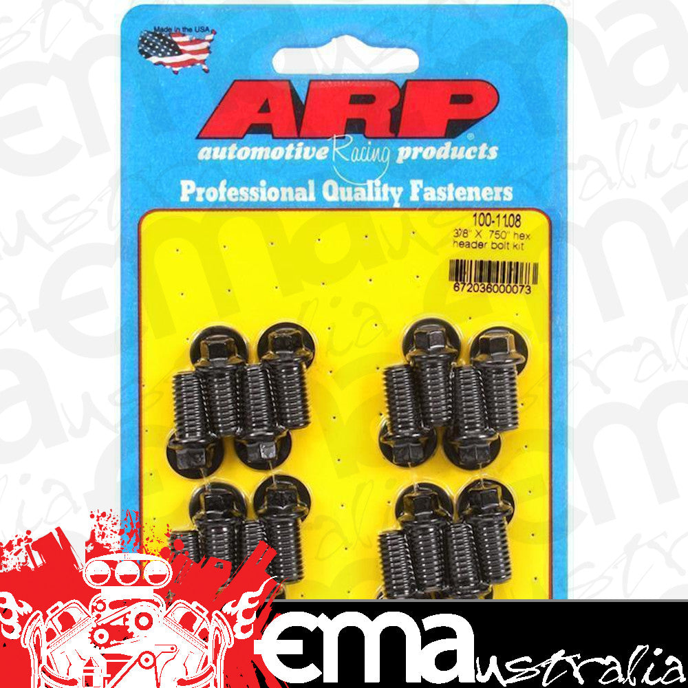Universal 100-1108 3/8 X.750" Hex Header Bolt Kit ARP Fasteners ARP100-1108
