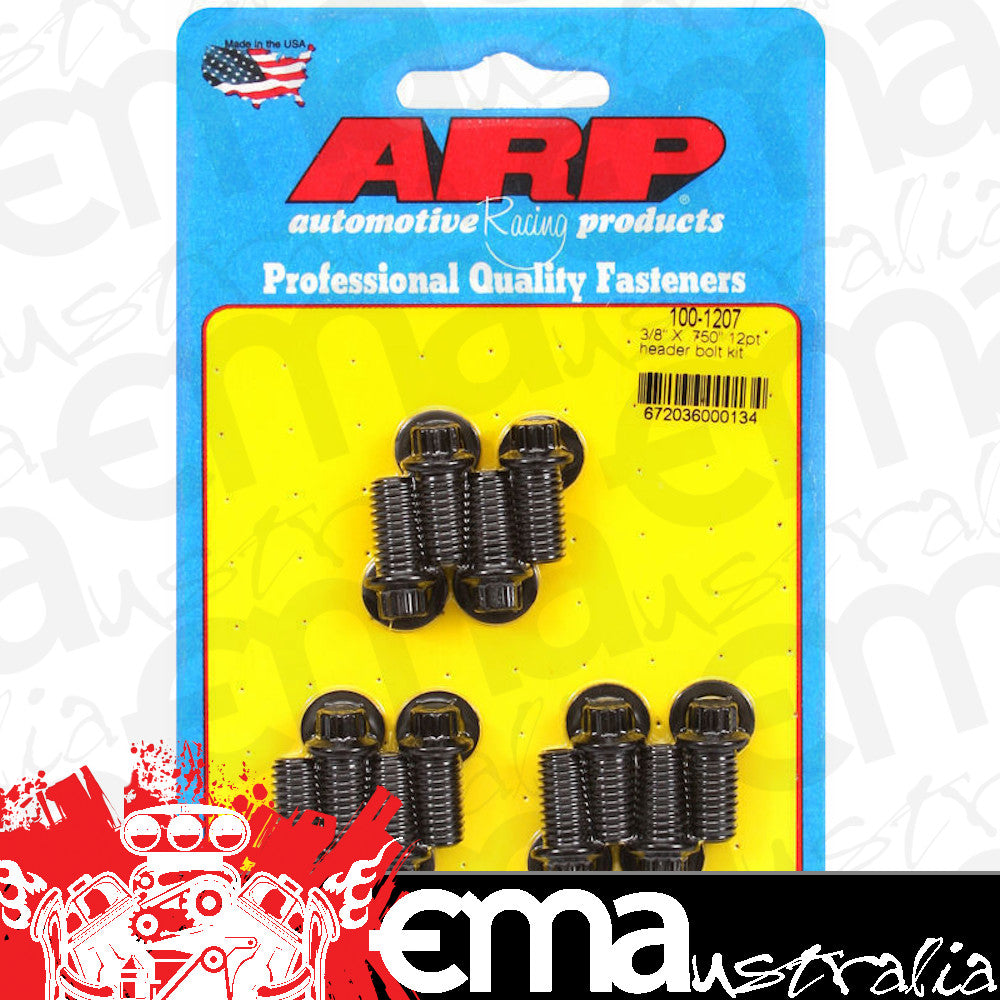ARP Fasteners ARP100-1207 100-1207 3/8 X.750" 12PT Header Bolt Kit
