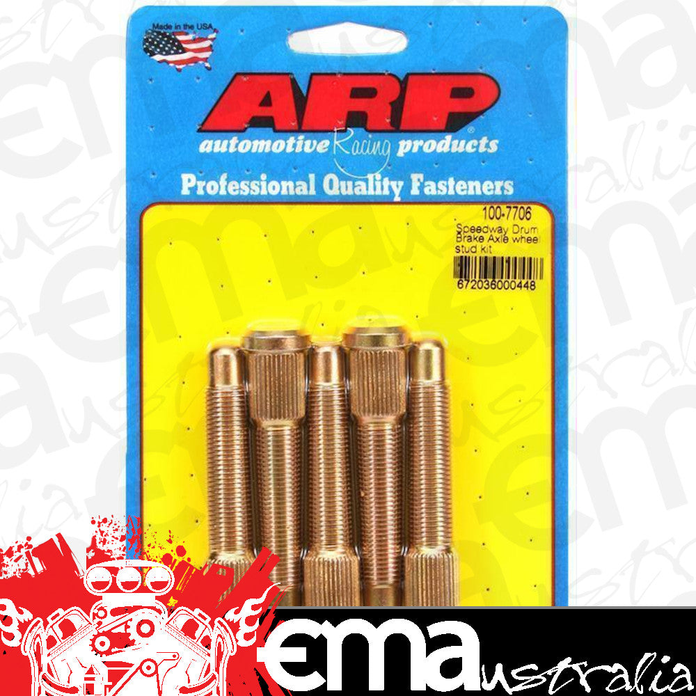 ARP 100-7706 Speedway Eng Pro 4 Disc Wheel Stud Kit