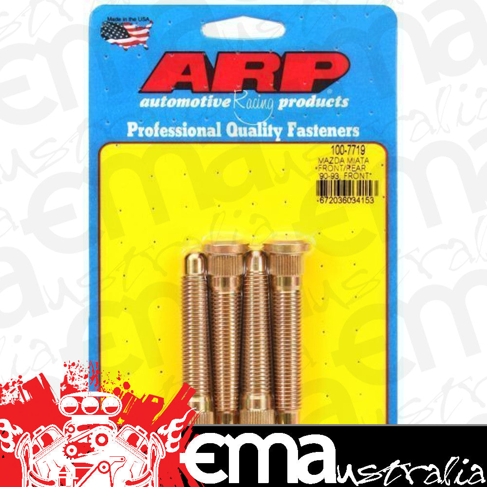 ARP Fasteners ARP100-7719 100-7719 Mazda Miata Front/Rear '90-'93 Front Only '94-'05 Wheel Stud Kit