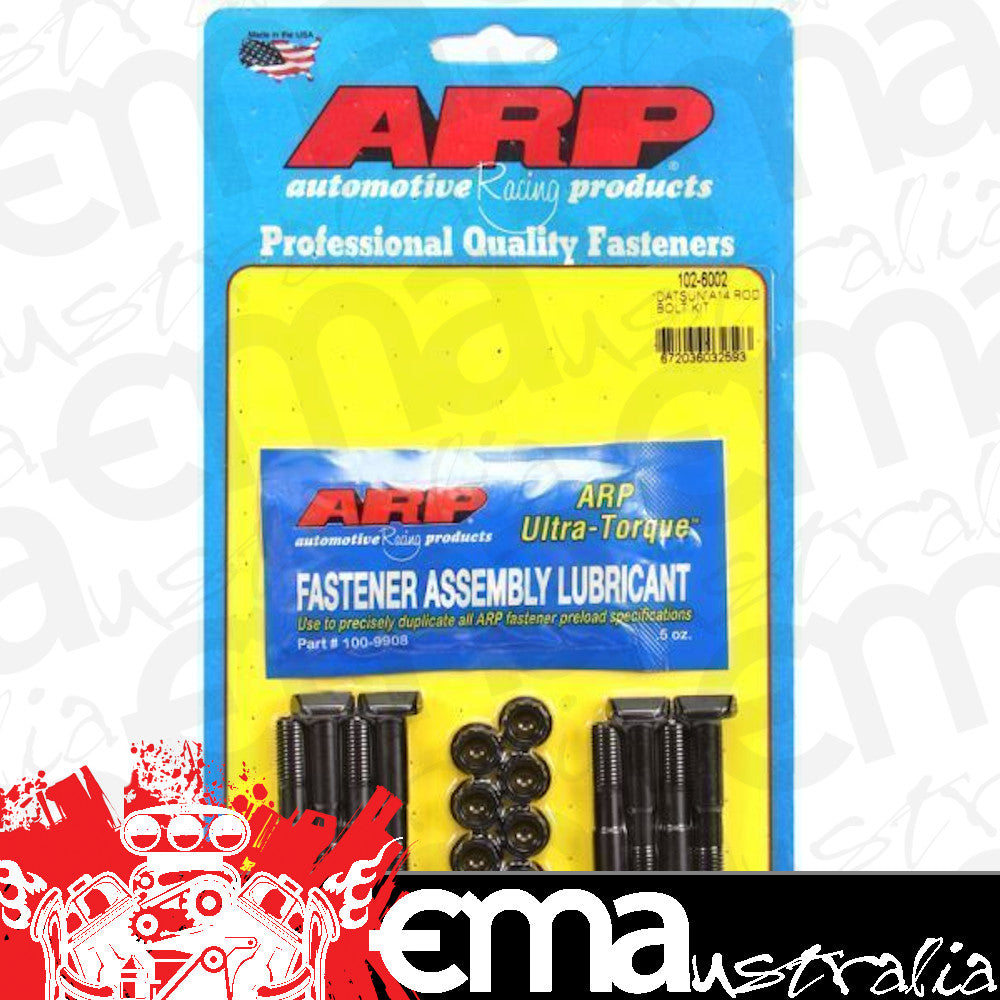 Suits Nissan / Datsun A Series A12, A12A, A13, A14, A15 102-6002 A12-A12A-A13-A14-A15 Rod Bolt Kit ARP Fasteners ARP102-6002