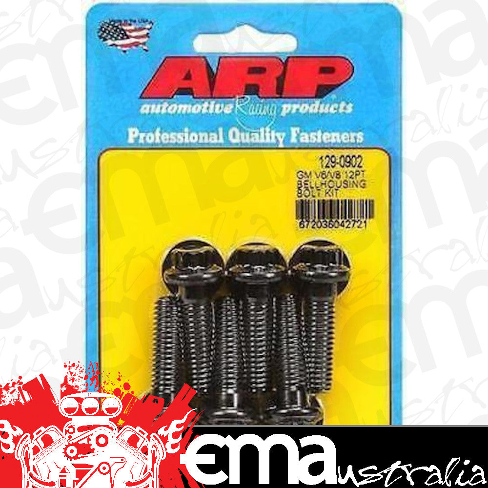 Chevy small block Gen I262-400 c.i.d.V8 129-0902 GM V6/V8 12PT Bellhousing Bolt Kit ARP Fasteners ARP129-0902
