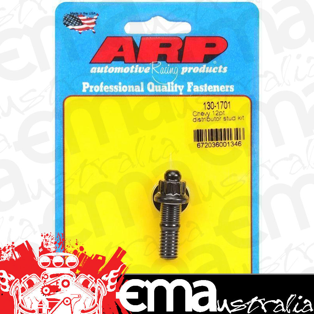 Chev Small Block Gen I 262-400, Chev Big Block Mark IV 396-454 & Gen V/VI 454 Fastener Style: Stud 130-1701 Chevy 12PT Distributor Kit ARP Fasteners ARP130-1701