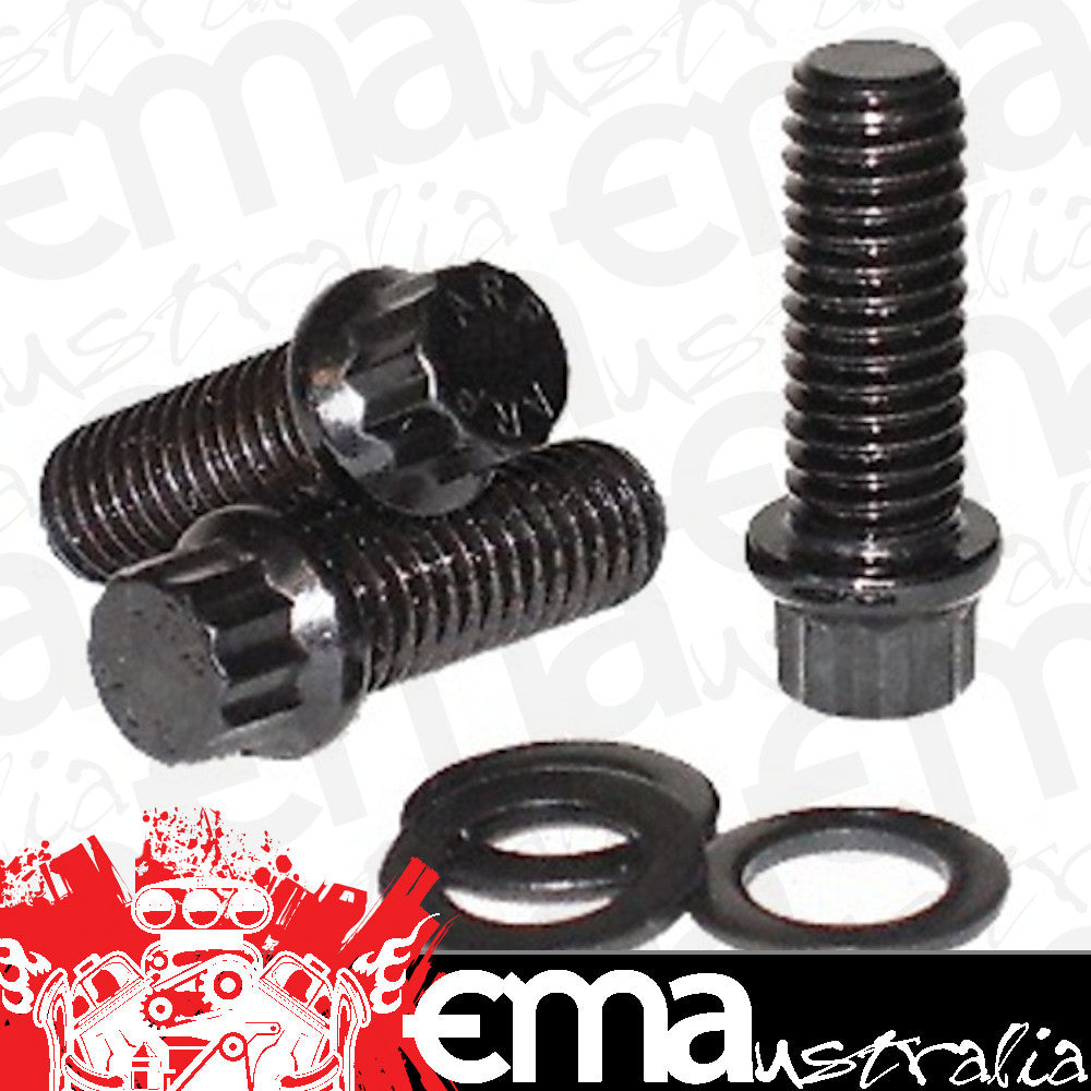 Chev Small Block Gen I 265-400 C.I.D. & Gen II 265/350 C.I.D.Thread Size: 3/8-16 in 134-2101 SB Chevy 12PT Intake Manifold Bolt Kit (3/8 Socket) ARP Fasteners ARP134-2101