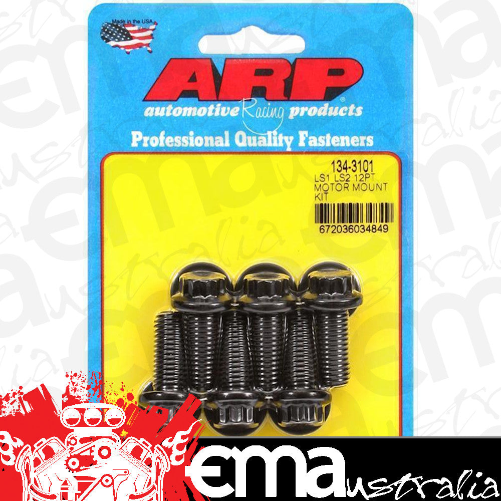 Chev/Holden LS1/LS2/LS3 Series V8 134-3101 LS1 LS2 12PT Motor Mount Bolt Kit ARP Fasteners ARP134-3101