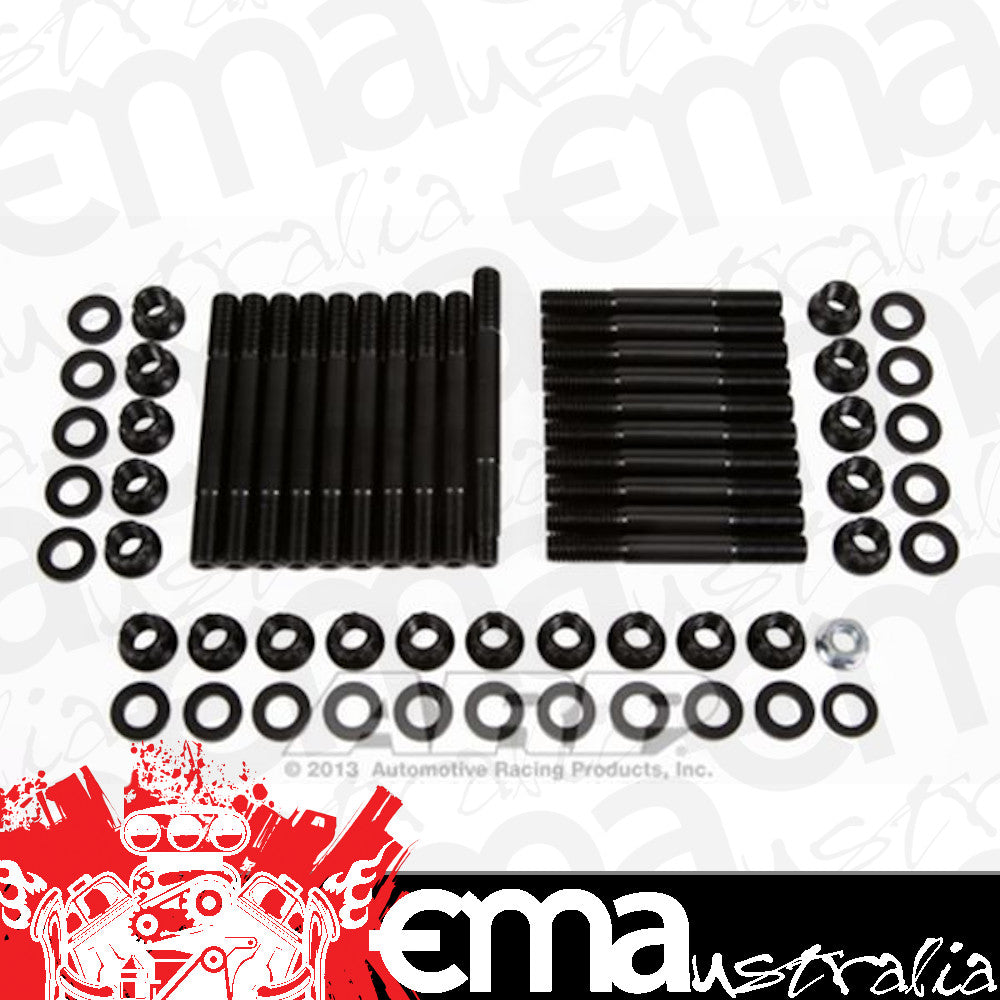 Suit SB Chev LS Series - Dart LS Next Block 4-Bolt Main Cap. Main Bolt Style: 4-bolt 134-5901 Chevy Stud Kit ARP Fasteners ARP134-5901