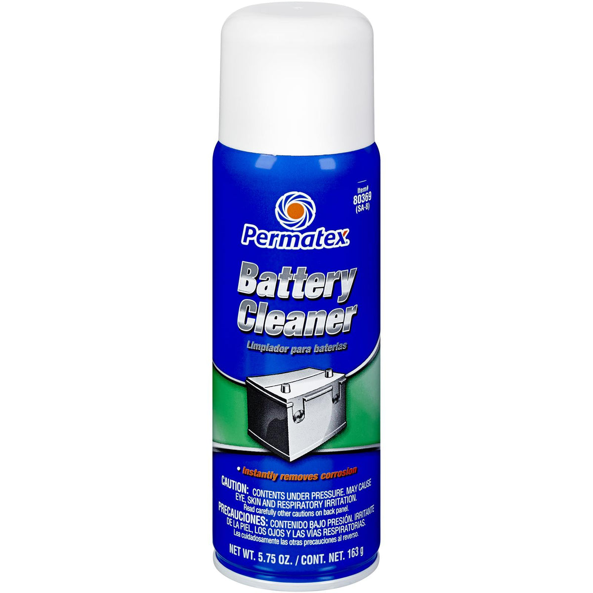 Permatex PTX-PX80369 Battery Cleaner Aerosol 163G