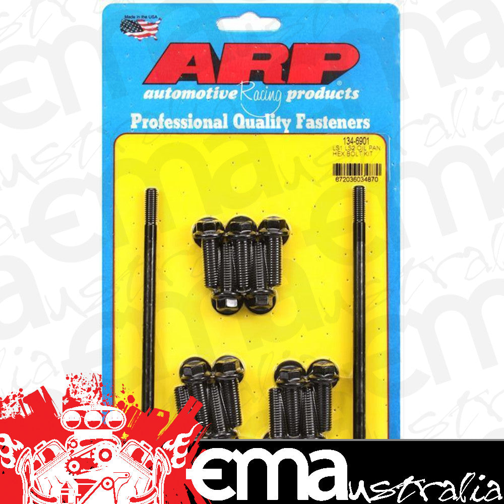 Chev LS1, LS2 Engines 134-6901 Hex Oil Pan Bolt Kit ARP Fasteners ARP134-6901