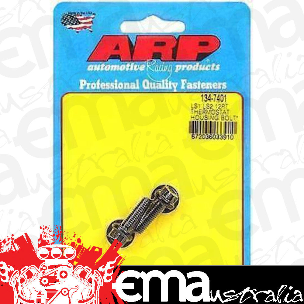 Holden/Chev Small Block Gen III/IV 4.8L/294, 5.3L/323, 5.3L/325, 5.7L/350, 6.0L/364, 6.2L/376 134-7401 LS1 LS2 12PT Thermostat Housing Bolt Kit ARP Fasteners ARP134-7401