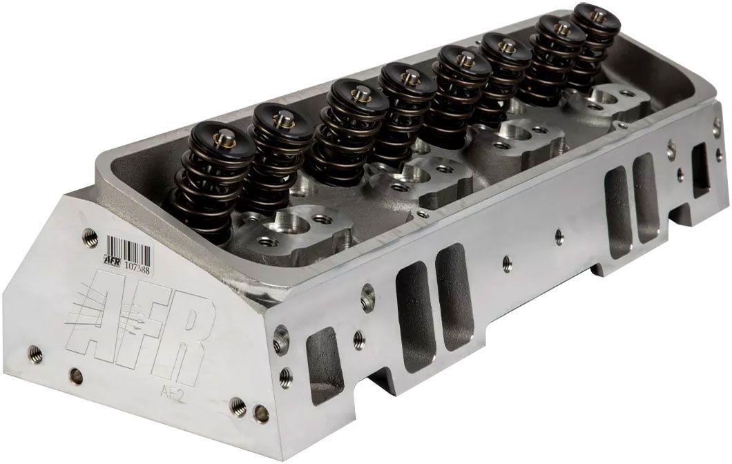 AFR 1006-FT Chev Small Block 195cc Enforcer Cylinder Head w/ Flat Tappet Spring Option (each)