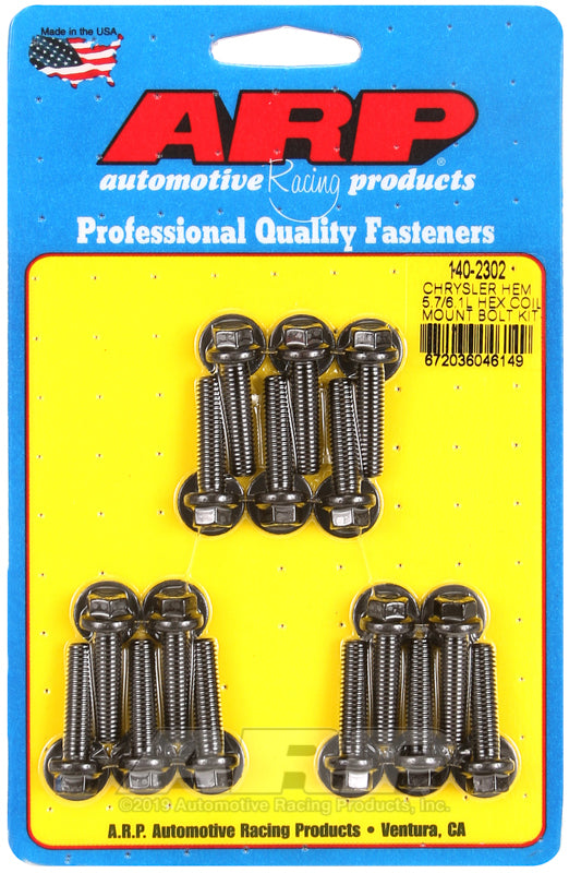ARP 140-2302 Chrysler Hemi 5.7/6.1L Hex Coil Mount Bolt Kit