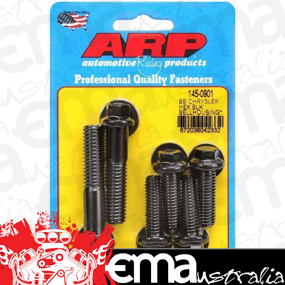 Chrysler Mopar big block B/RB 383-440 C.I.D.V8 145-0901 BB Hex Bellhousing Bolt Kit ARP Fasteners ARP145-0901