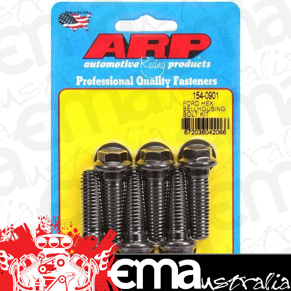 Ford small block Windsor 289-351ci V8 154-0901 Hex Bellhousing Bolt Kit ARP Fasteners ARP154-0901