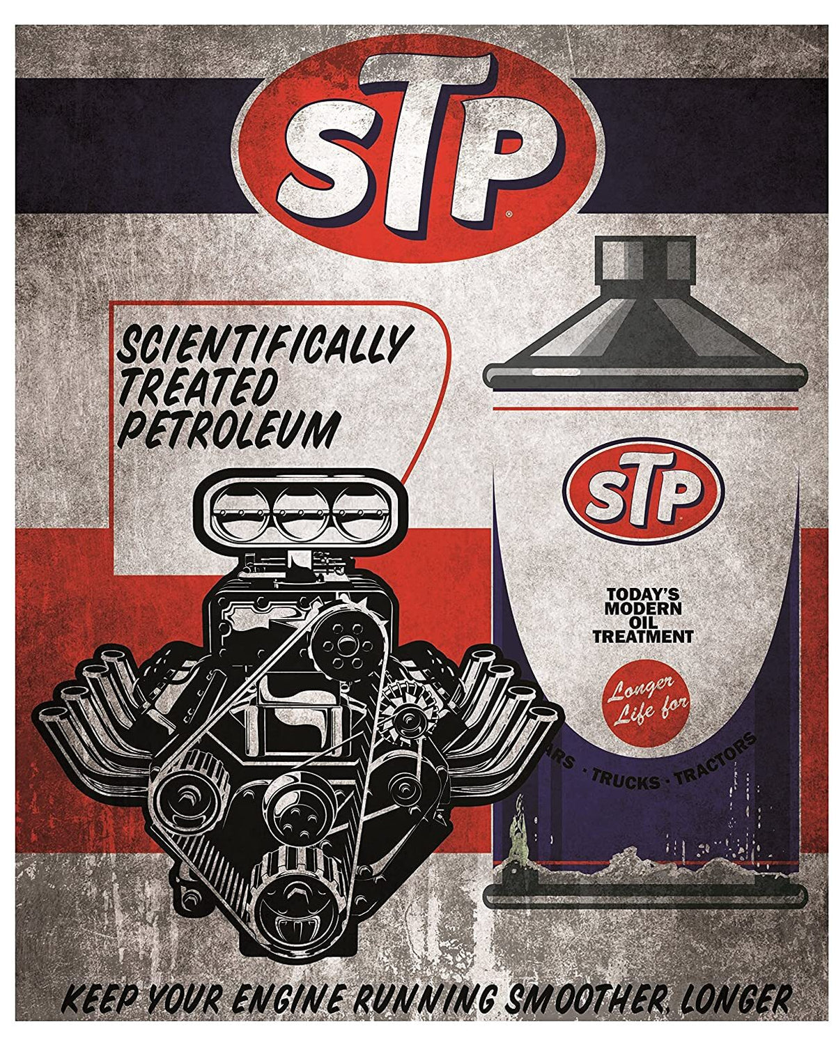 Summit STP-98512 STP Metal Sign 12"x15"