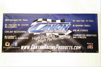 Canton Banner, Vinyl, Blue 24" x 60" Each