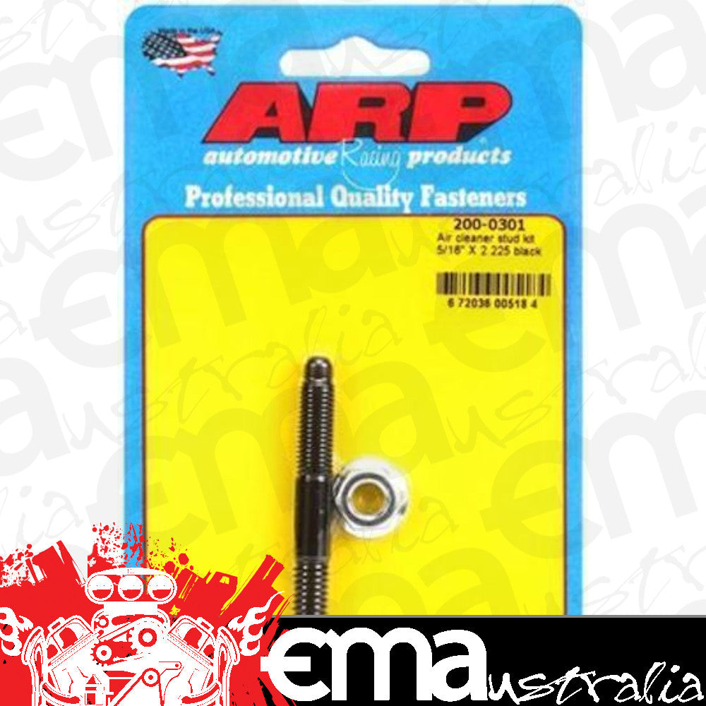 ARP 200-0301 5/16" X 2.225 Air Cleaner Stud Kit