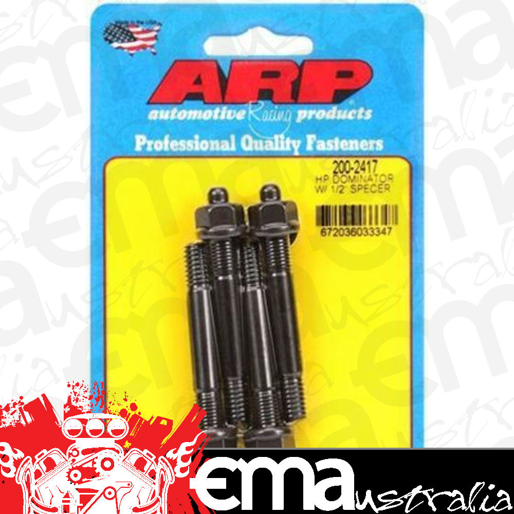 ARP 200-2418 Hp Dominator w/ 1" Spacer Carb Stud Kit
