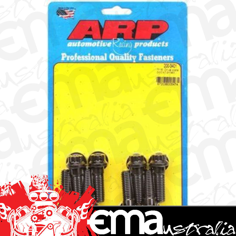 ARP 200-3401 WilwoOD Drive Plate Bolt 7/16 Drilled 12 PT 8Pcs