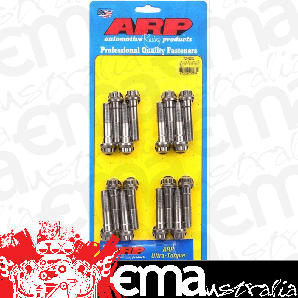 ARP 200-6208 3/8" General Replacement ARP2000 Rod Bolt Kit