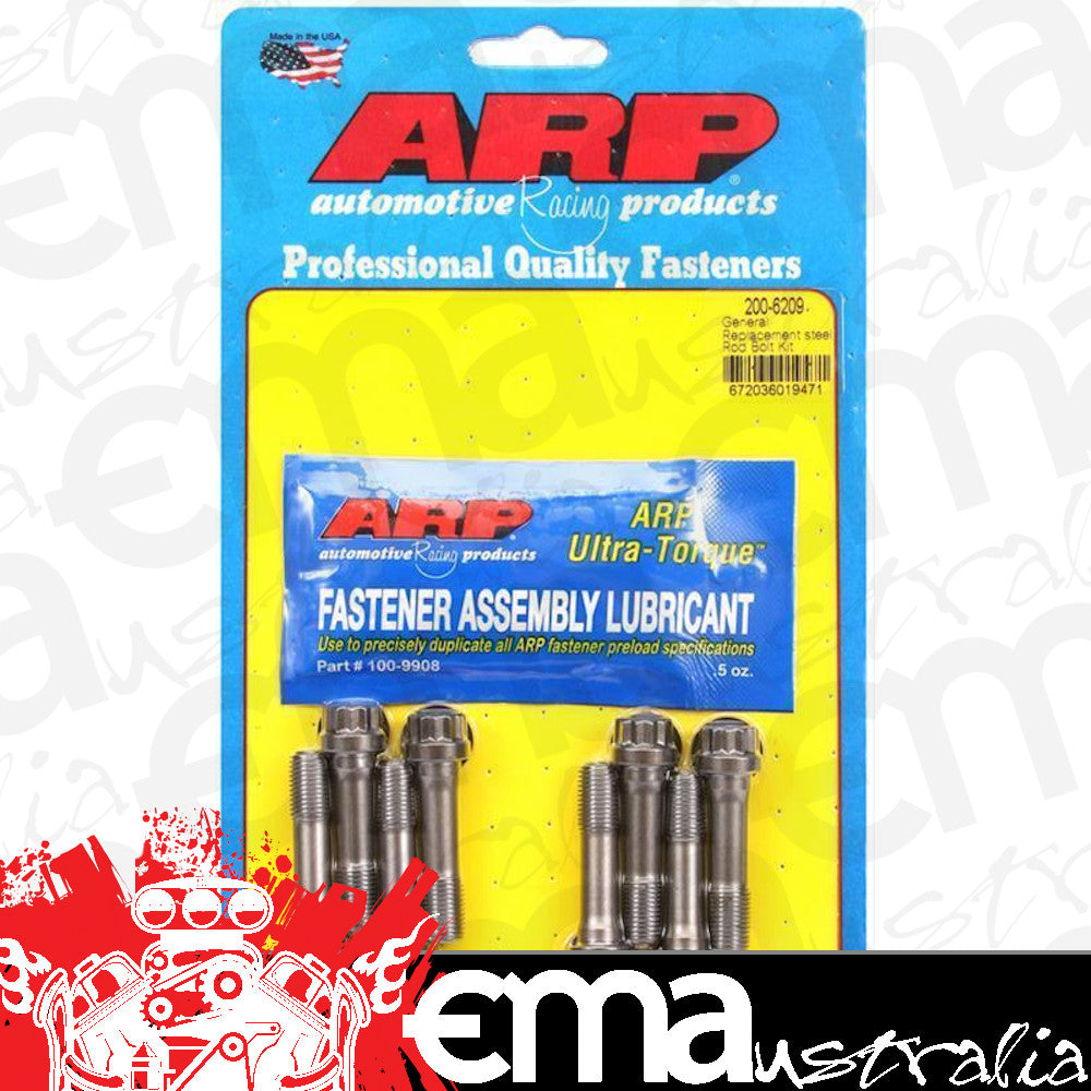 ARP 200-6209 3/8" General Replacement ARP2000 Rod Bolt Kit