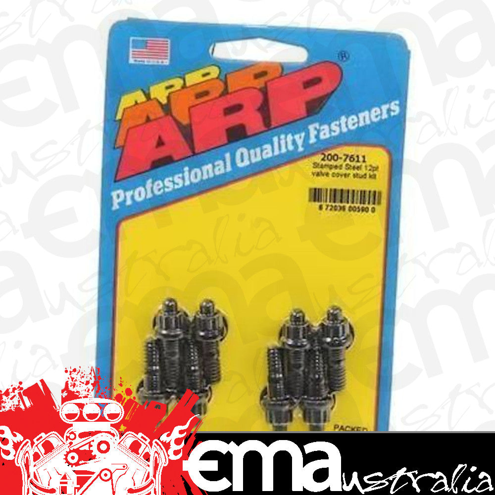 ARP 200-7611 Stamped Steel 12PT Valve Cover Stud Kit