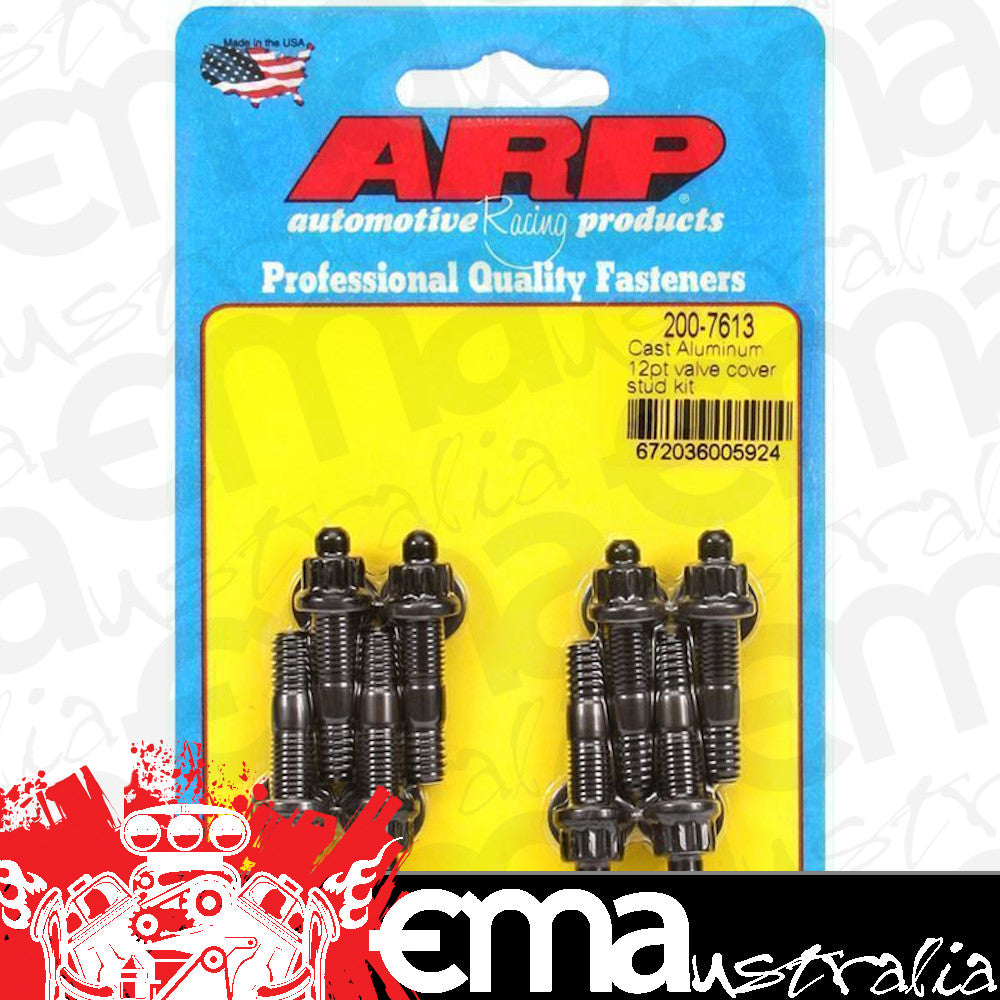 ARP 200-7613 Cast Aluminum 12PT Valve Cover Stud Kit