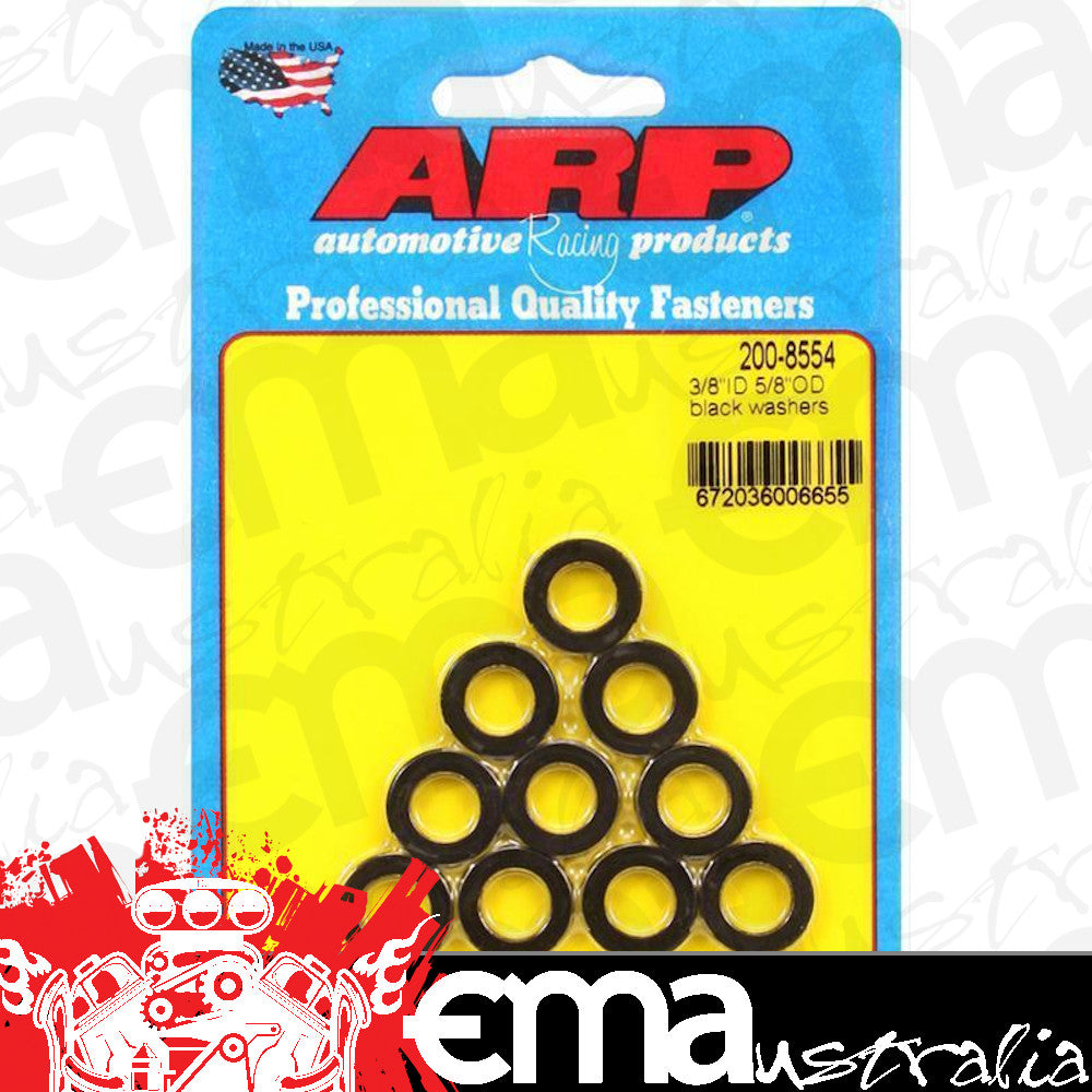 ARP Fasteners ARP200-8554 200-8554 3/8 ID 5/8 OD Black Washers
