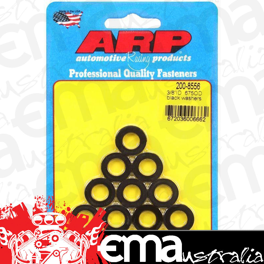 ARP Fasteners ARP200-8556 200-8556 3/8 ID.675 OD Black Washers