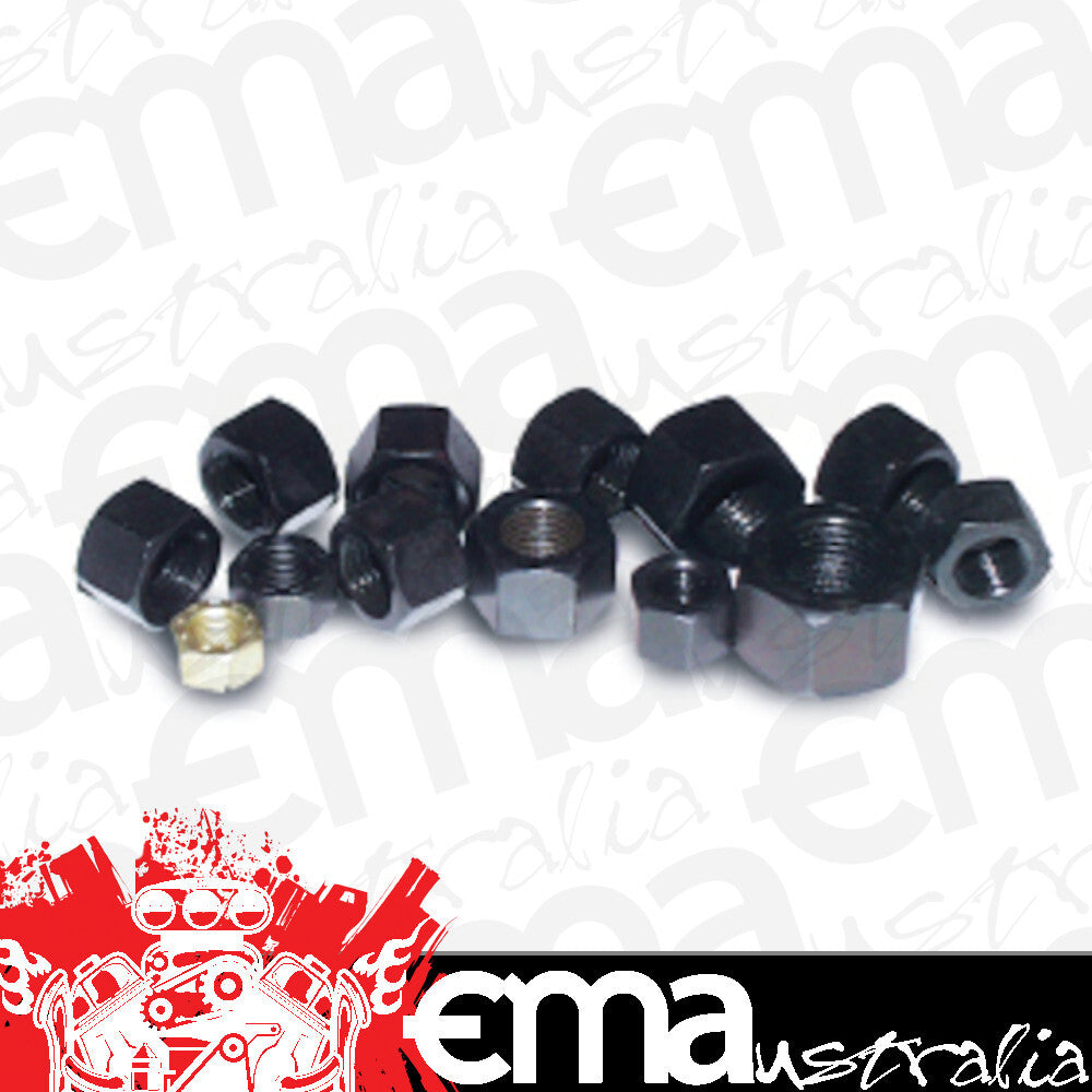 Hex Nut with No Flange, Chrome Moly (3/8-24 Thread x 9/16" Socket (Single)) (AR200-8604-1)