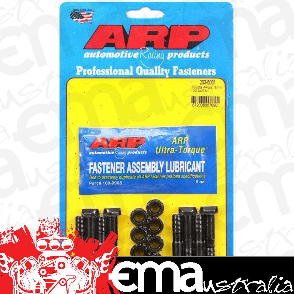 ARP Fasteners AR203-6001 Conrod Bolt Set (for Toyota 1.6L 4AGE DOHC & 1.6L 4ALC SOHC M9) ()