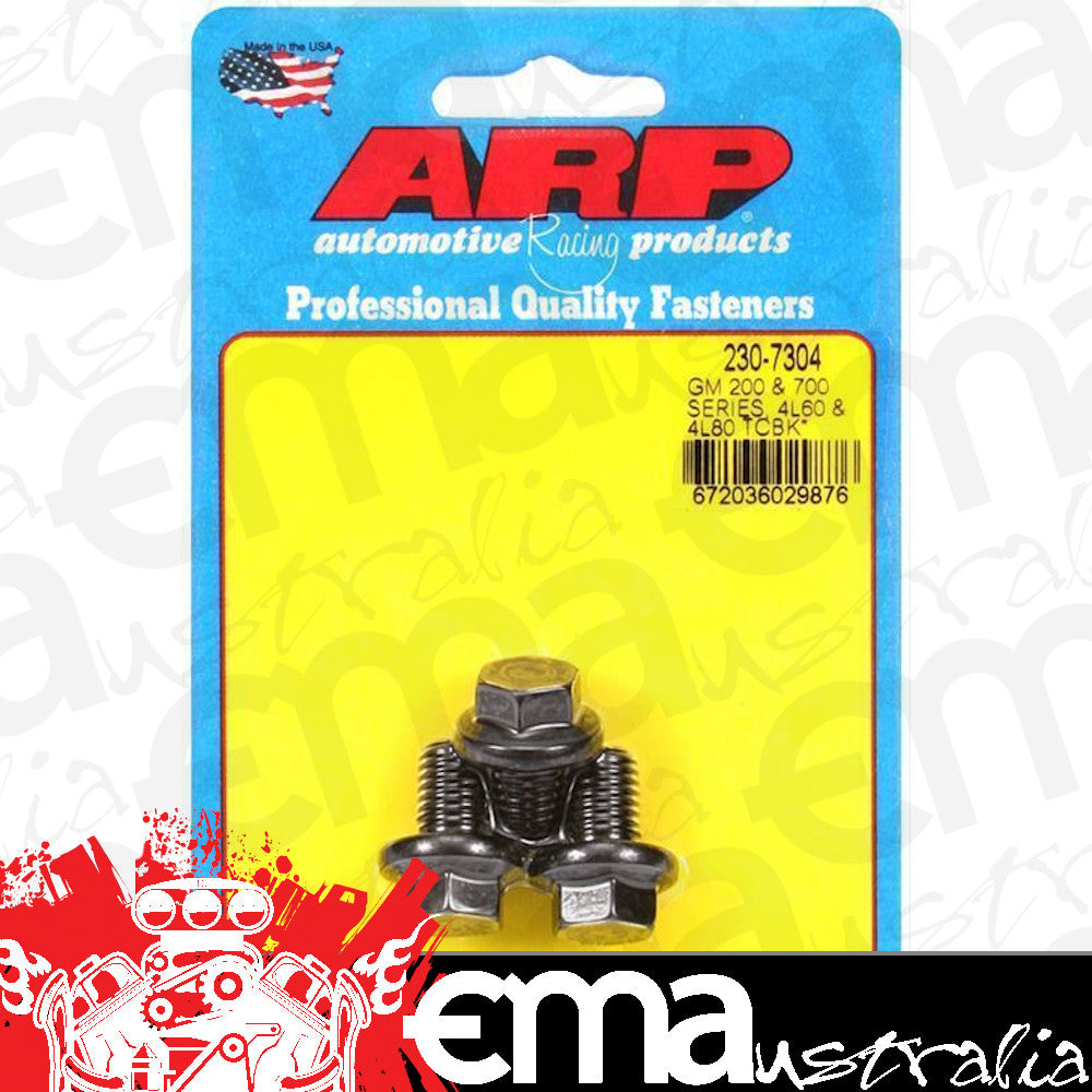 Chev, 700R4, 4L60, 4L60E 230-7304 GM 200 700 4L80 Torque Converter Bolt Kit ARP Fasteners ARP230-7304