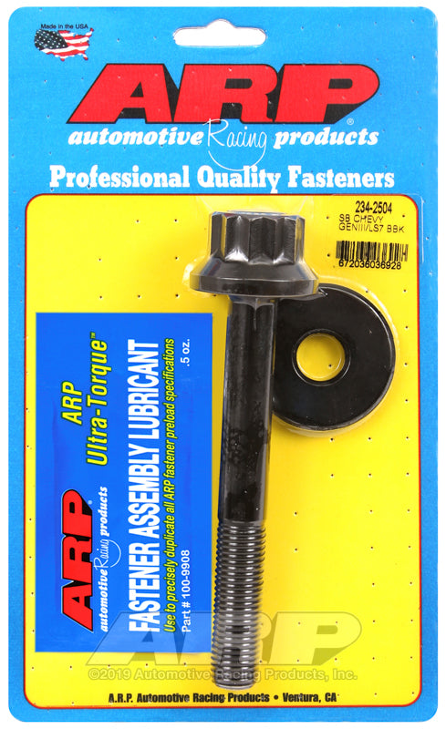 ARP Fasteners ARP234-2504 234-2504 SB Chevy LS7 Genv LT1 12PT Balancer Bolt Kit